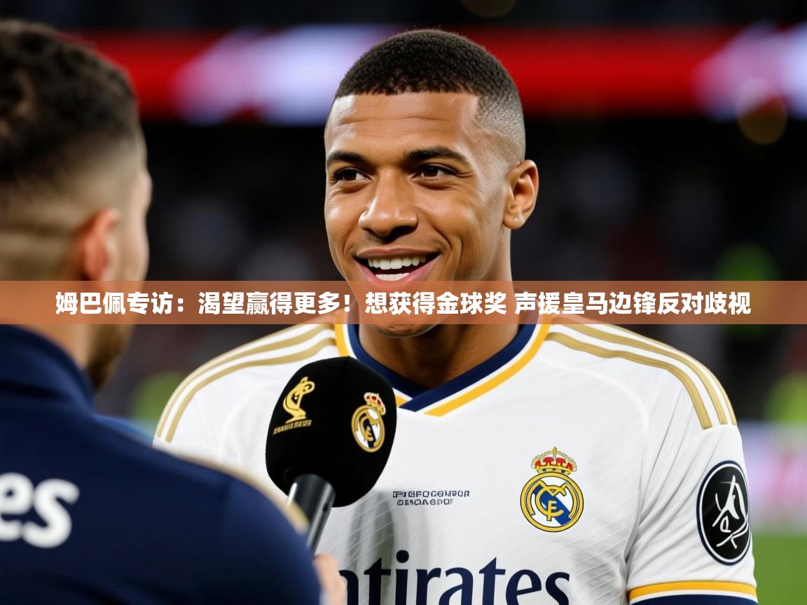 2025开云体育app官方姆巴佩专访:渴望赢得更多!想获得金球奖 声援皇马边锋反对歧视 第2张